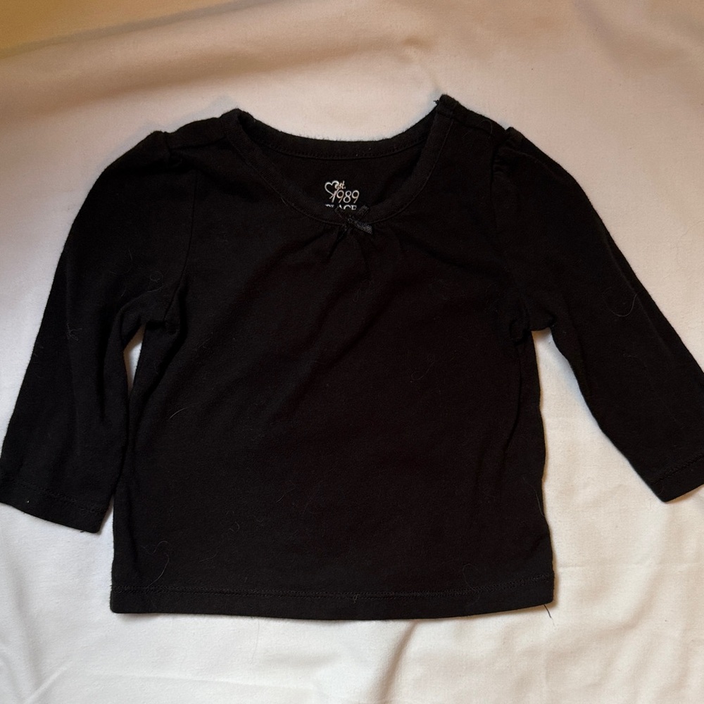 The Children's Place Classic Black Long Sleeve Tee